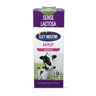 Llet UHT desnatada sense lactosa (1L)