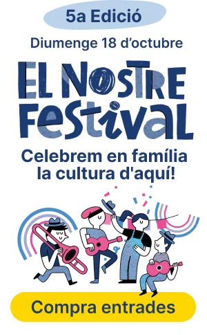 El Nostre Festival: Celebra amb la família la cultura d'aquí! Diumenge 18 d'octubre a Mataró